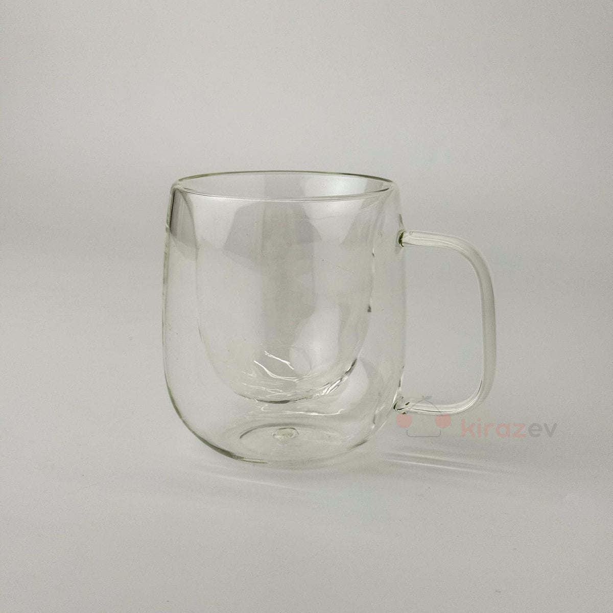 Çift Cidarlı Kulplu Bardak