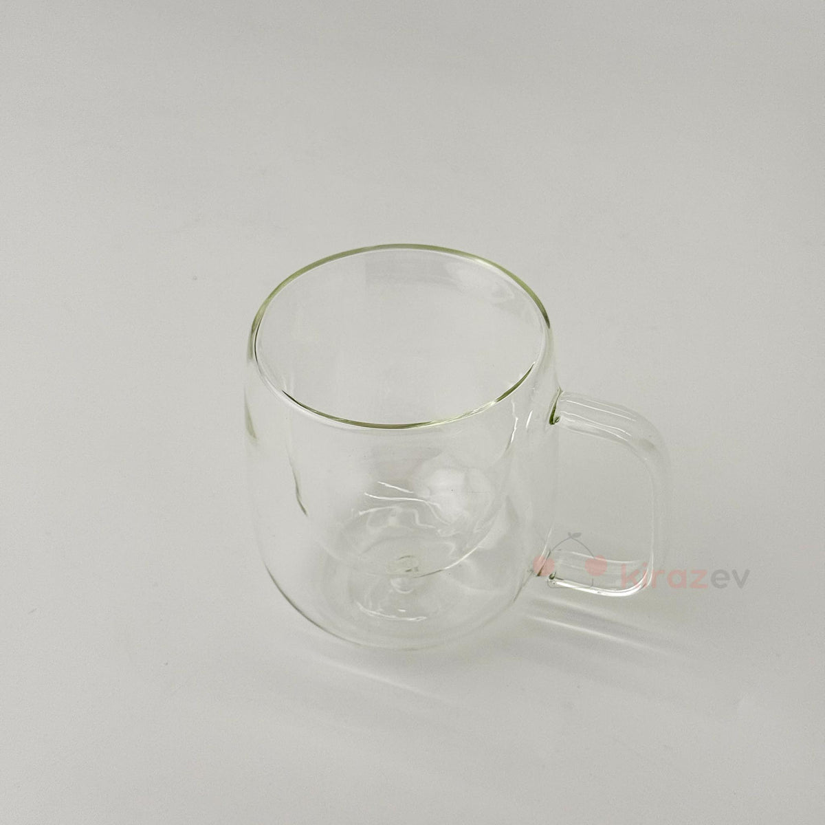 Çift Cidarlı Kulplu Bardak