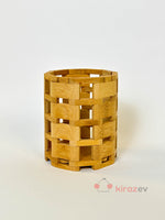 Doğal Bambu Kaşıklık 13x10 cm