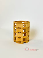 Doğal Bambu Kaşıklık 13x10 cm