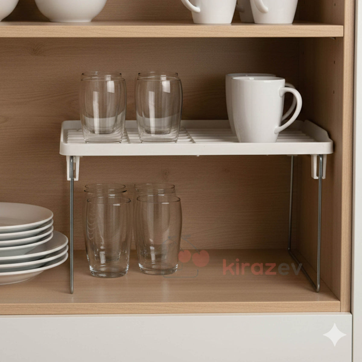 Dolap İçi Düzenleyici Raf 17x30 cm