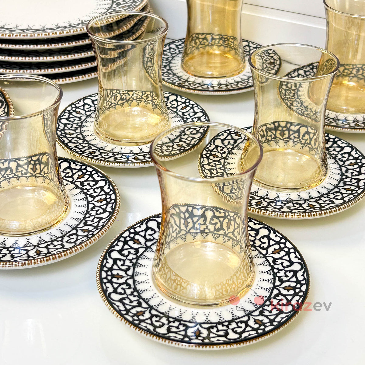 Efsun 18 Parça Çay Seti