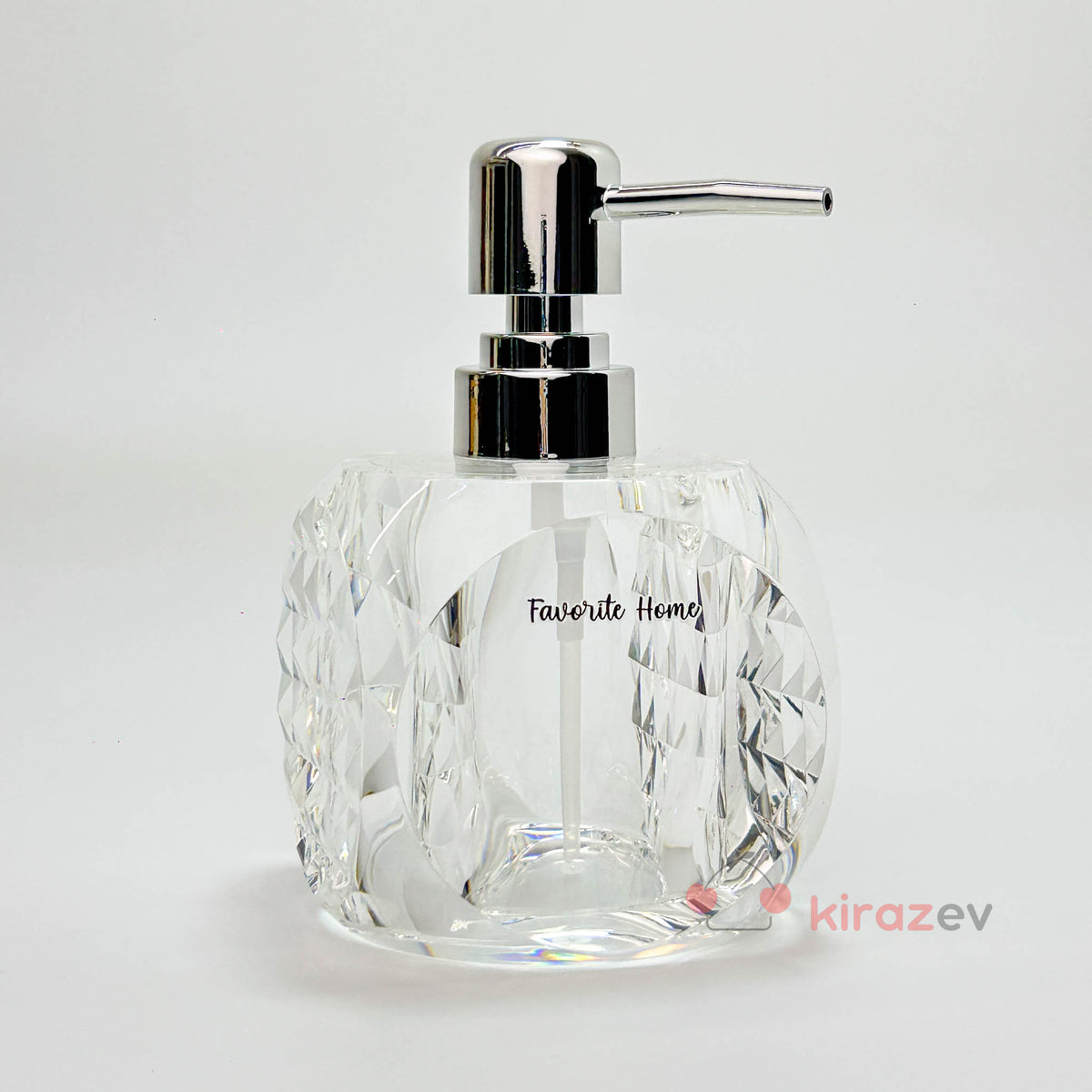 Favorite Akrilik Sıvı Sabunluk Şeffaf