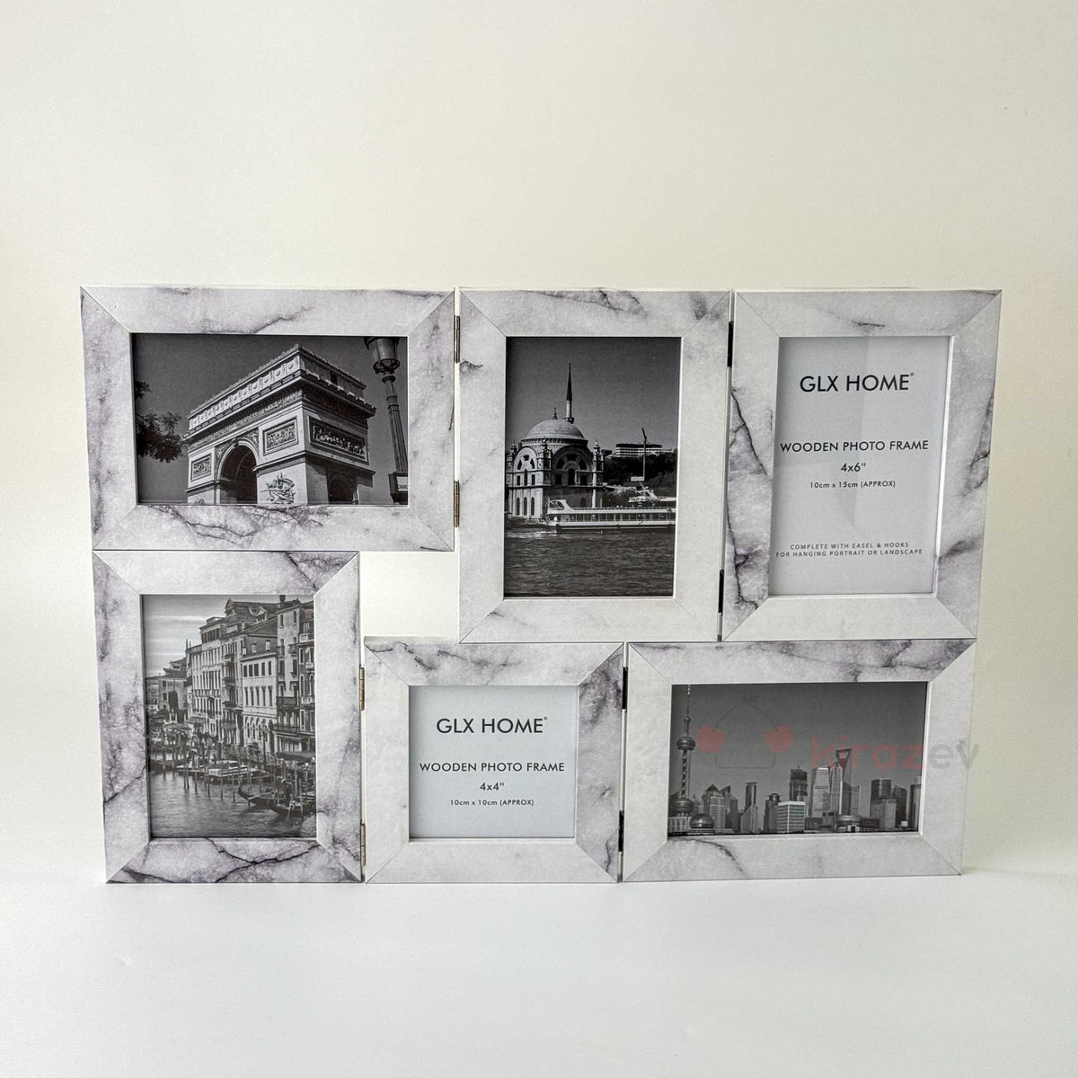 Galaxy 6’lı Ahşap Fotoğraf Çerçevesi