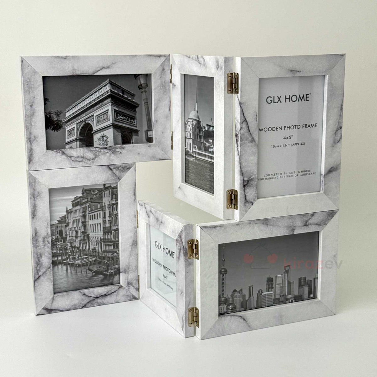 Galaxy 6’lı Ahşap Fotoğraf Çerçevesi