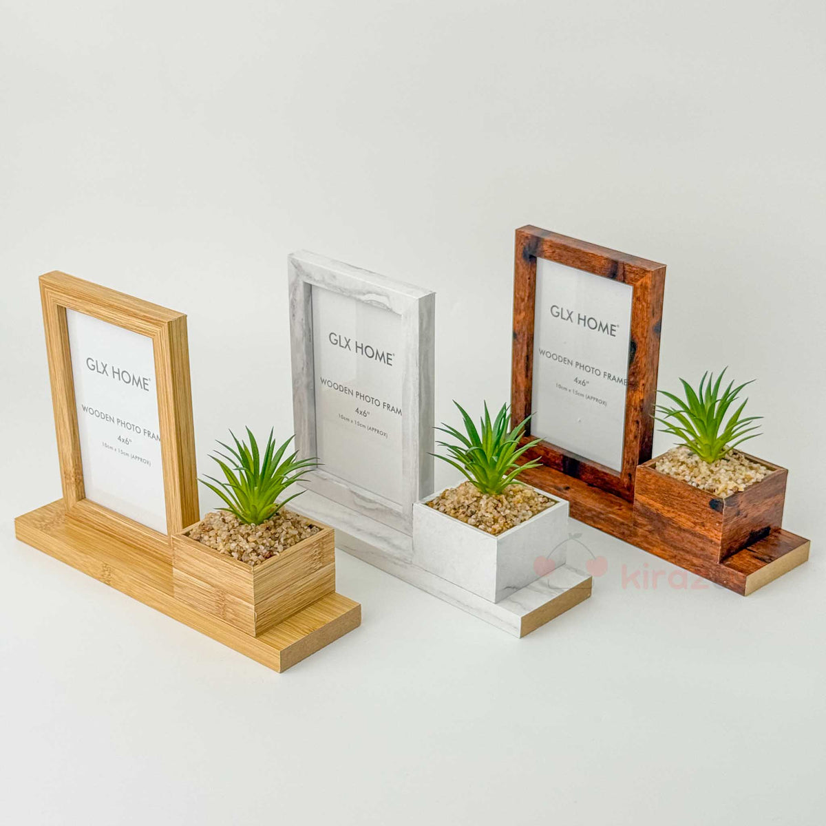 Saksılı Ahşap Çerçece 10x15