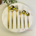 36 Parça Gold Çatal Bıçak Kaşık Takımı – 6 Kişilik