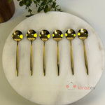 Gold Çay Kaşığı 6’lı Set (13 cm)