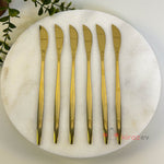 Gold Yemek Bıçağı 6’lı Set (22 cm)
