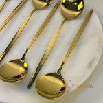 Gold Yemek Kaşığı 6’lı Set (21 cm)