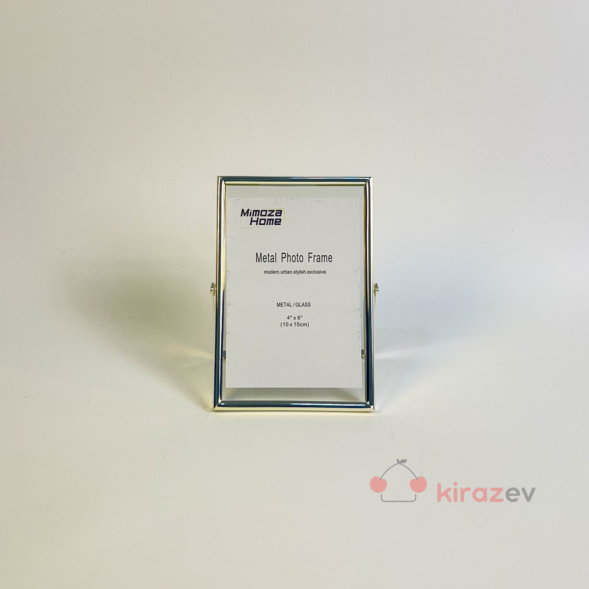 Gümüş Metal Fotoğraf Çerçevesi 10x15 cm