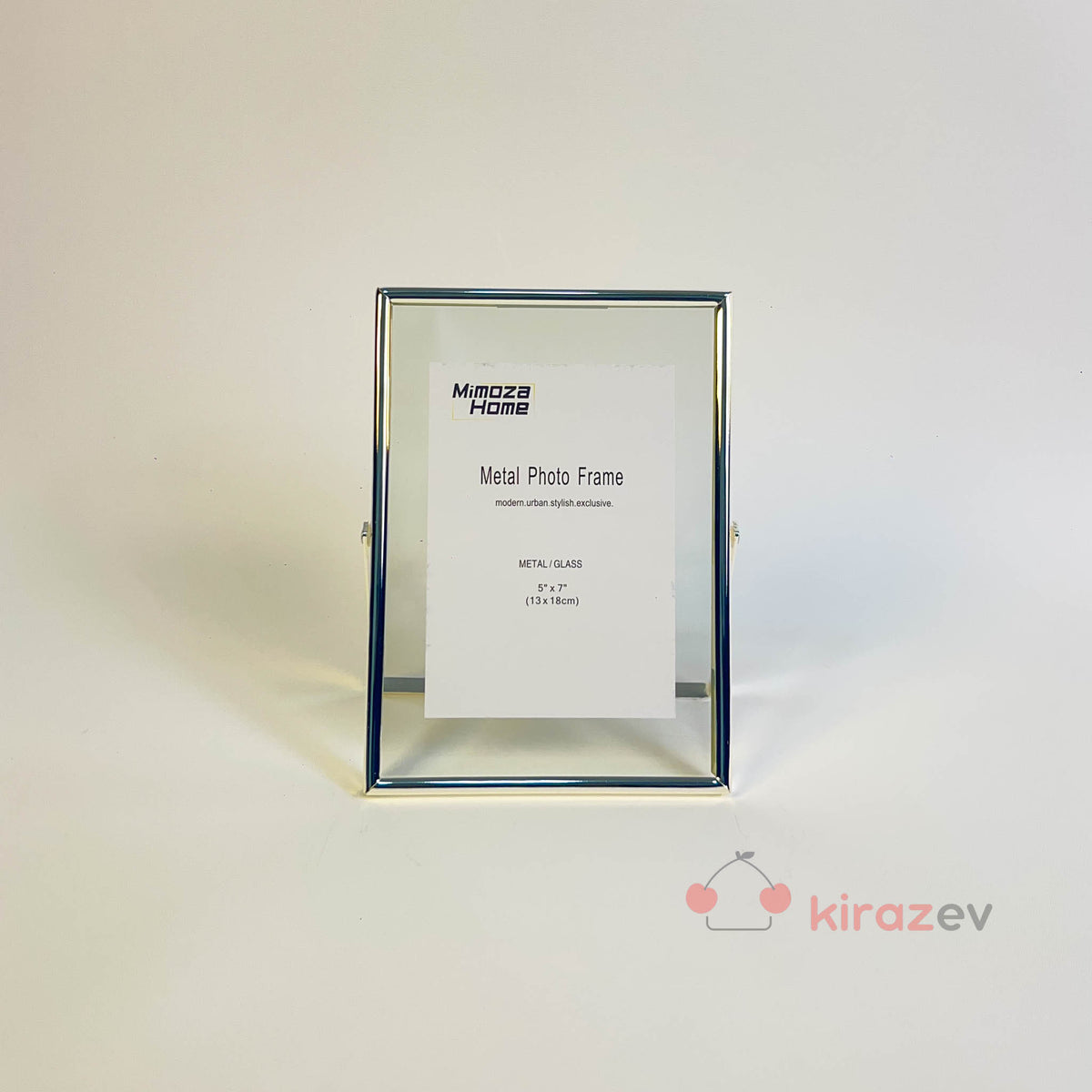 Gümüş Metal Fotoğraf Çerçevesi 13x18 cm