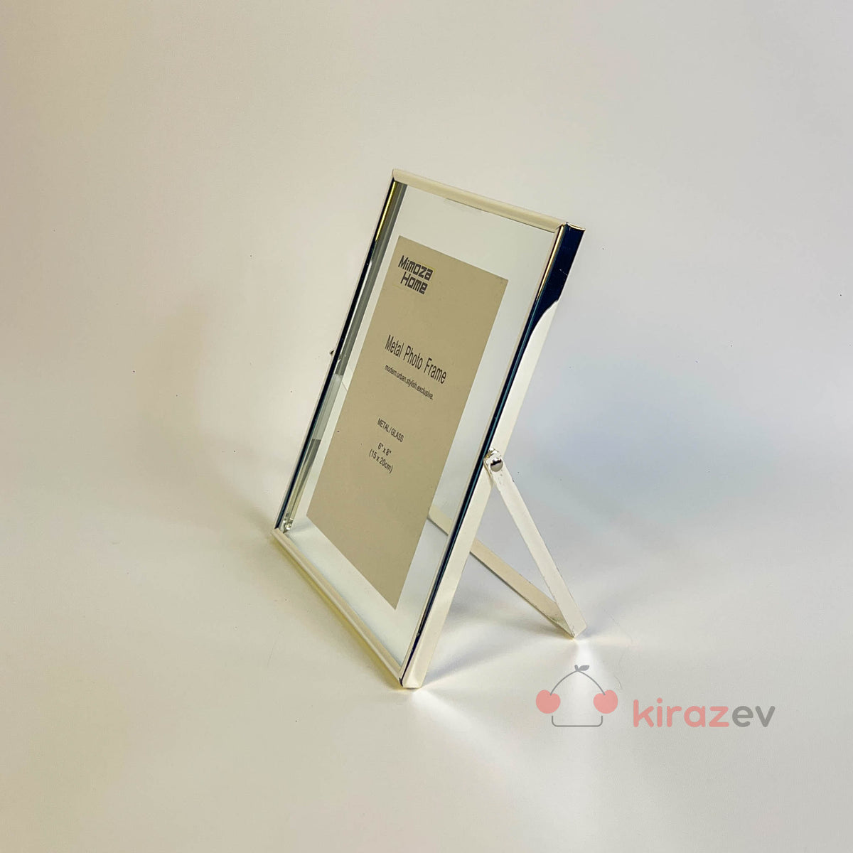 Gümüş Metal Fotoğraf Çerçevesi 15x20 cm