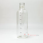 Günlük Takip Çizelgeli Cam Su Şişesi