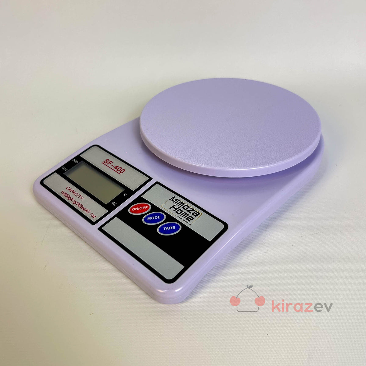 Dijital Hassas Mutfak Tartısı 10 kg LCD Ekran - Kiraz Ev