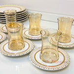 Helen 18 Parça Cam Çay Seti