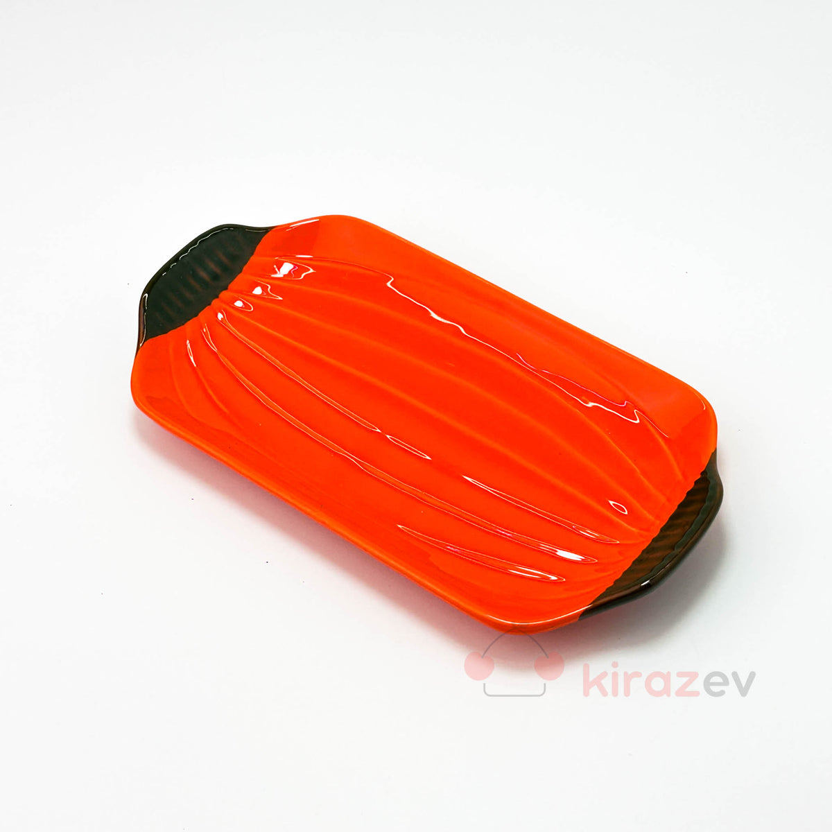 Kabak Şeklinde Seramik Sunum Tabağı