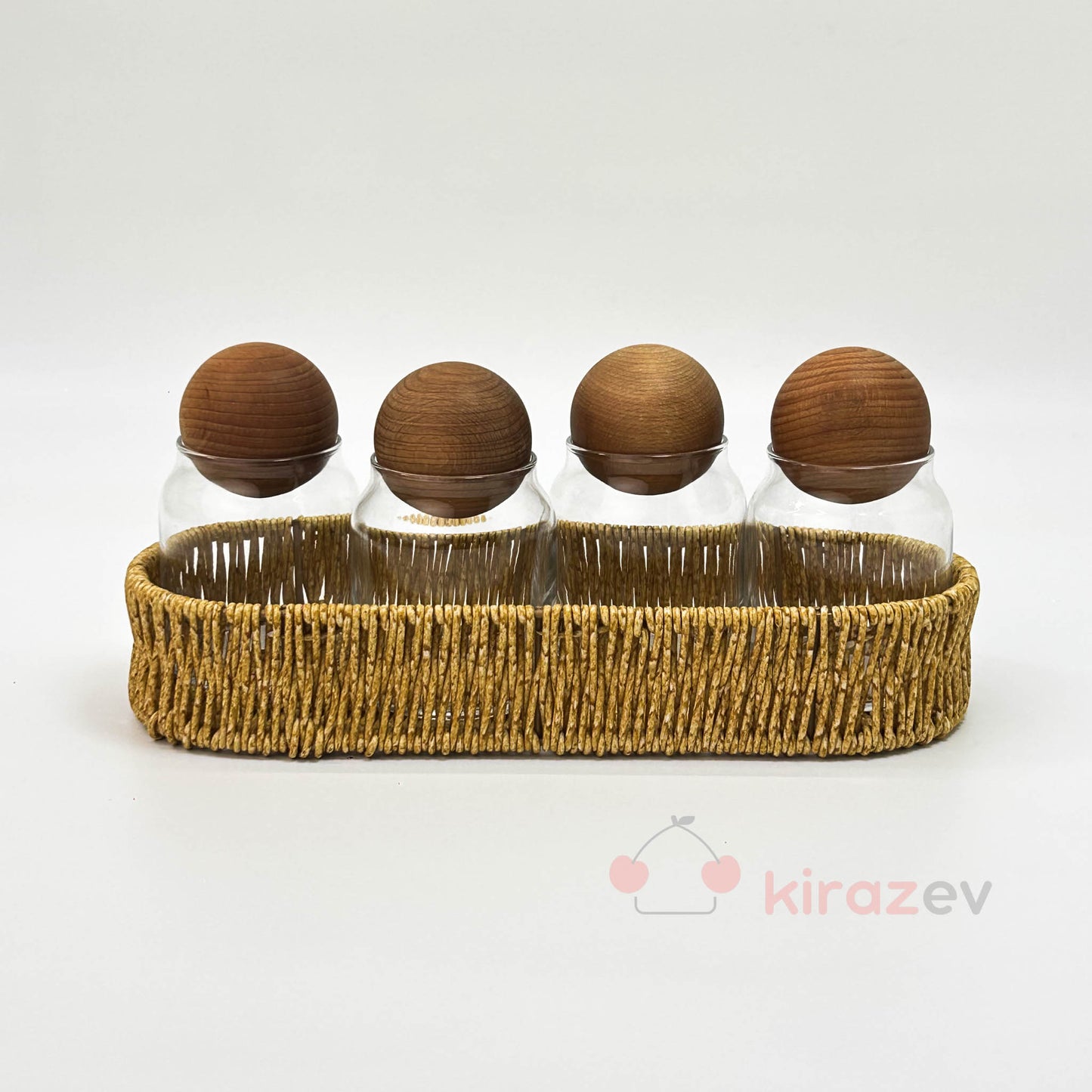 Top Kapaklı Mini Cam Kavanoz