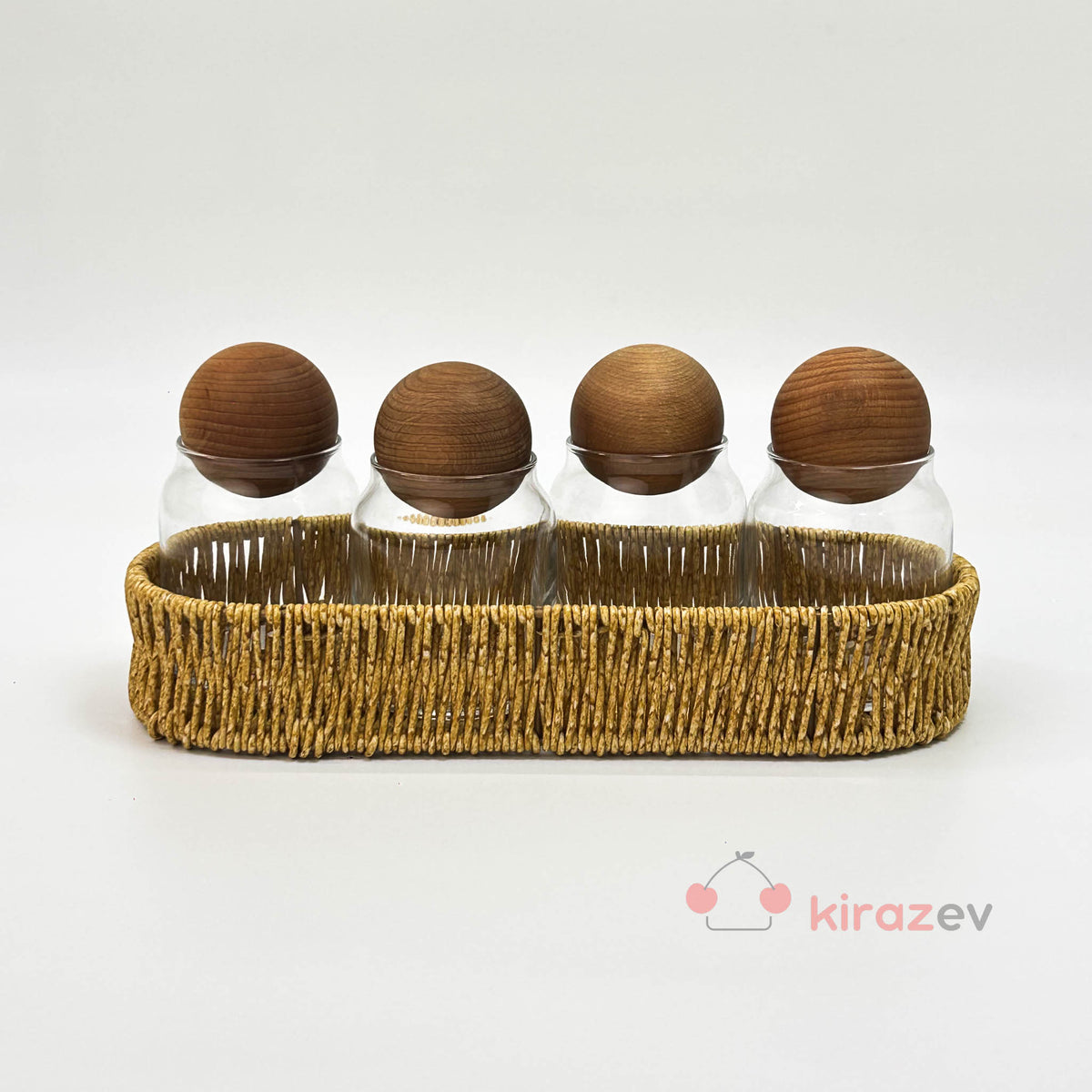 Top Kapaklı Mini Cam Kavanoz