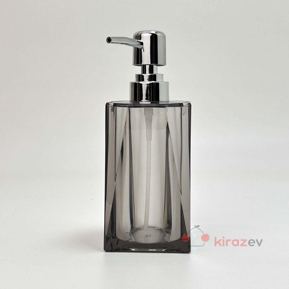 Kristal Sıvı Sabunluk Şeffaf Siyah