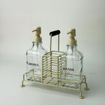 Stantlı Sıvı Sabunluk Krem 2'li