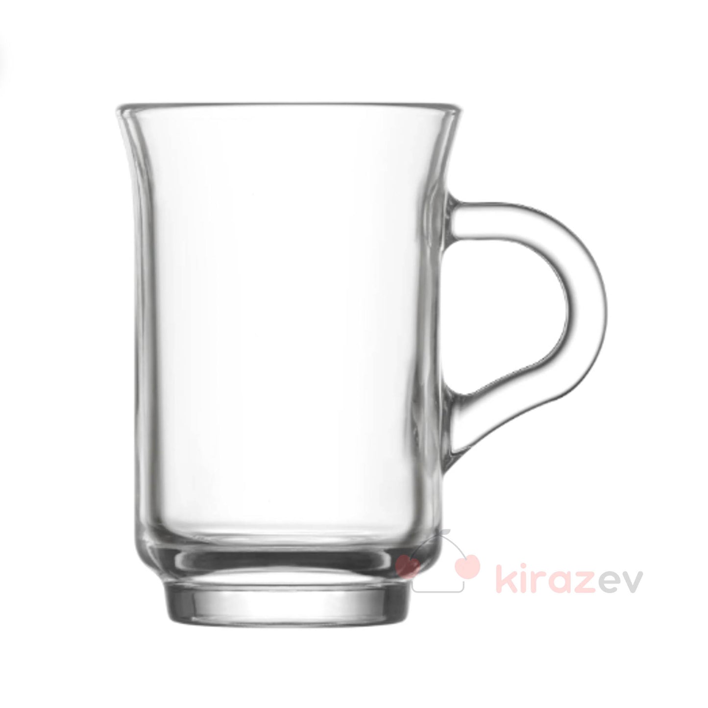 LAV Ada Kulplu Çay Bardağı 155 cc – 6’lı Set