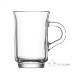 LAV Ada Kulplu Çay Bardağı 155 cc – 6’lı Set - Kiraz Ev