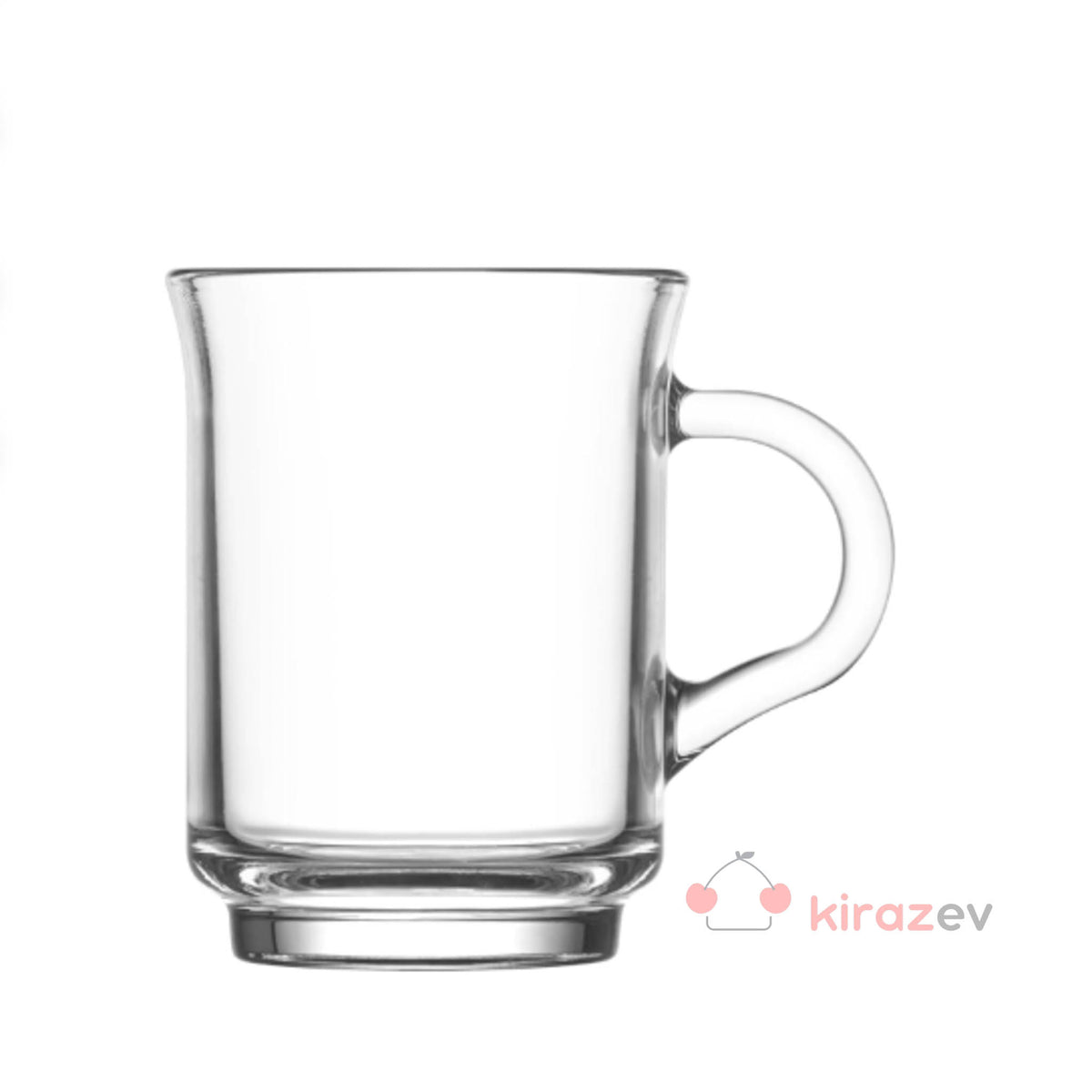 Lav Ada Cam Kupa 250cc - 6 lı Set - Kiraz Ev