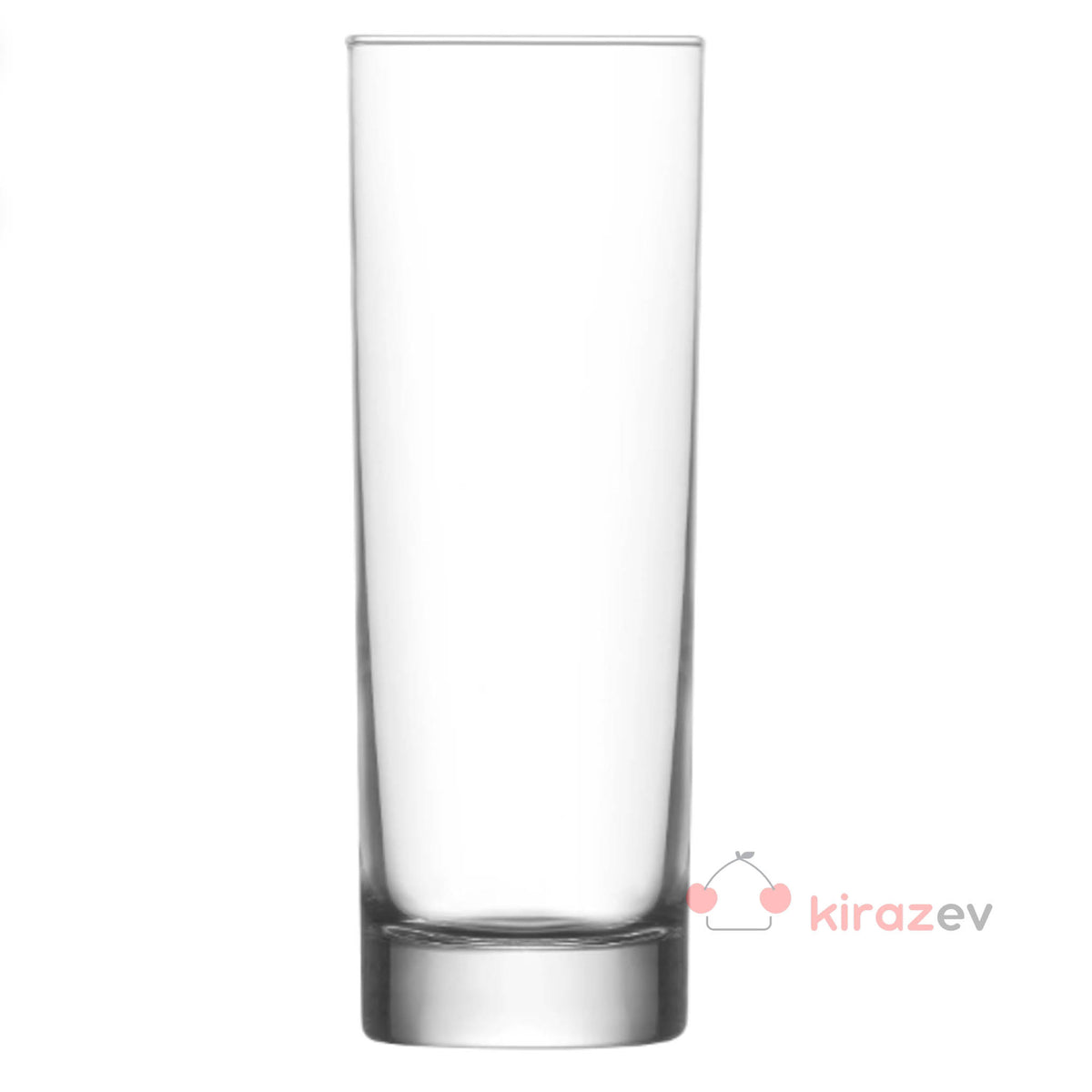 LAV Ada Cam Meşrubat Bardağı 315 cc - 6 lı Set - Kiraz Ev