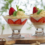 LAV Crema Cam Tatlı Kasesi 165 cc – 3 lü