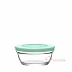 LAV Master 4’lü Renkli Kapaklı Cam Saklama Kabı Seti