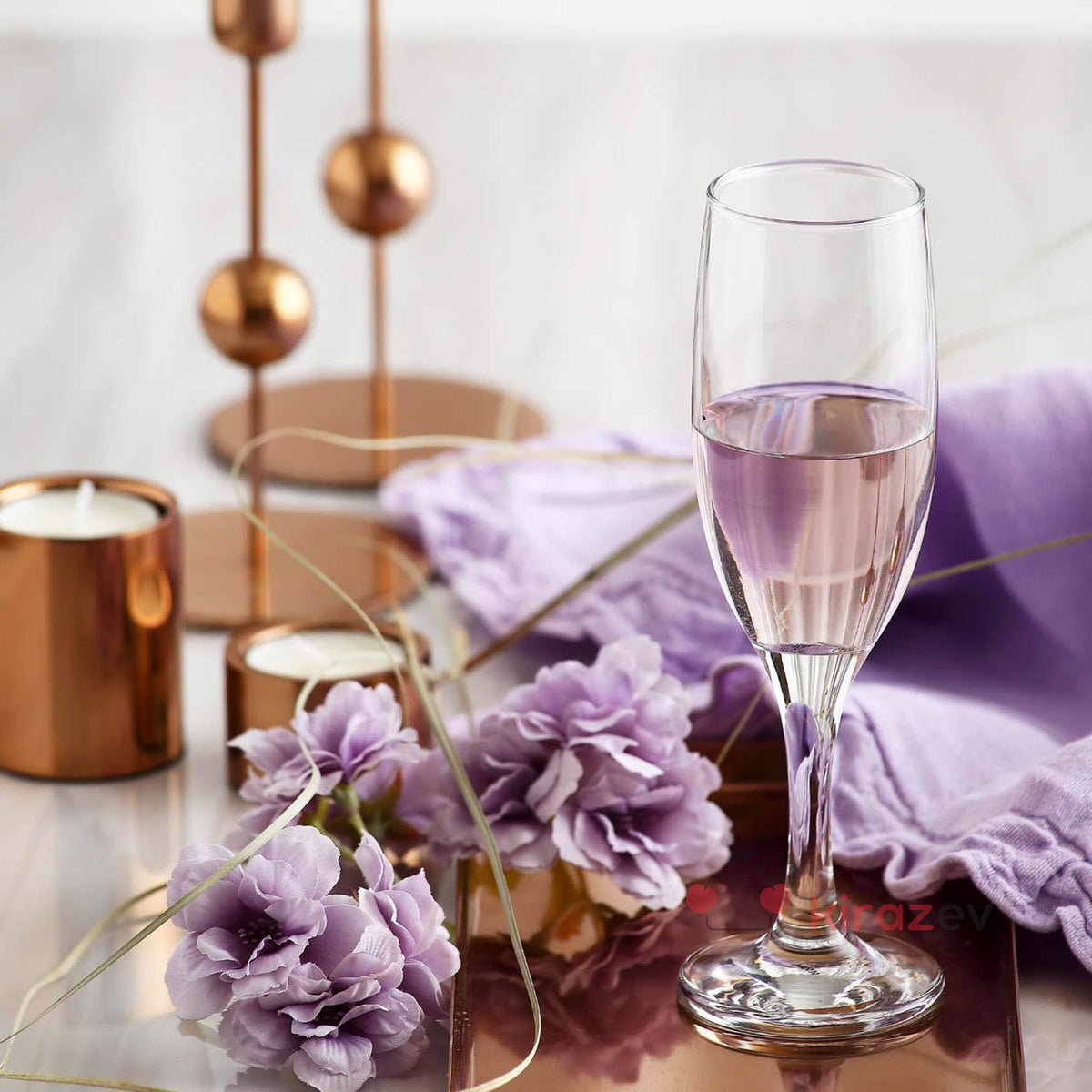 LAV Misket Şampanya Kadehi 190 cc – 6’lı Set