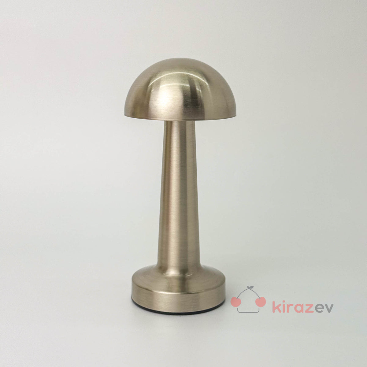 Dokunmatik 3 Modlu Şarjlı Mantar Lamba Gümüş