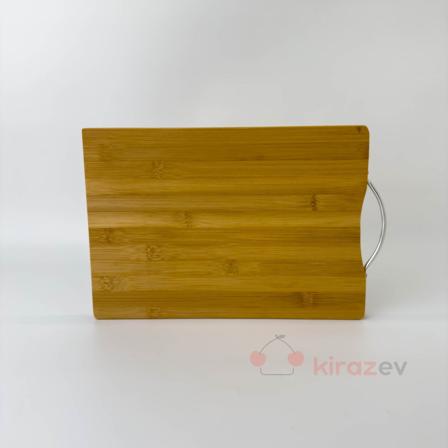 Metal Kulplu Bambu Kesim Panosu