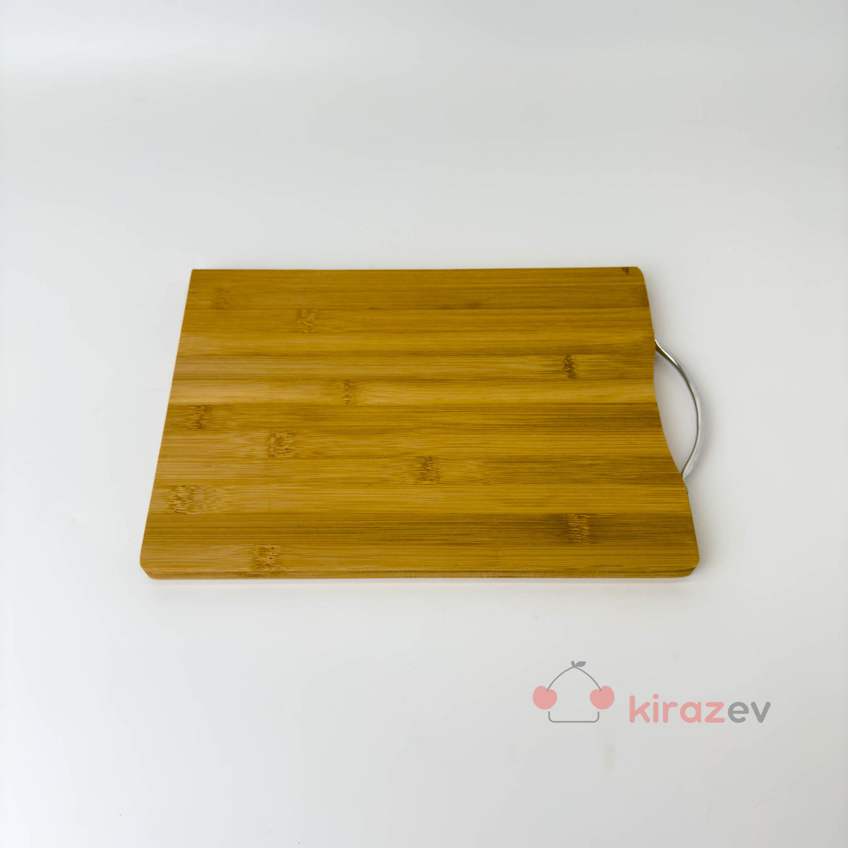 Metal Kulplu Bambu Kesim Panosu