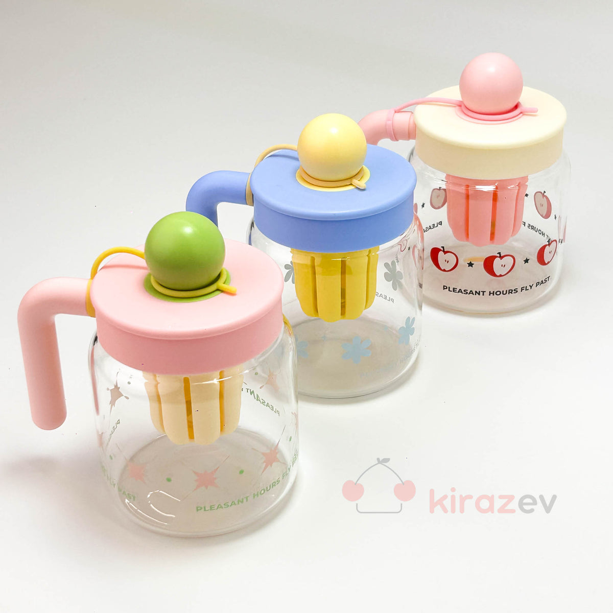 Mavi Kulplu Suluk – Pipetli Bardak