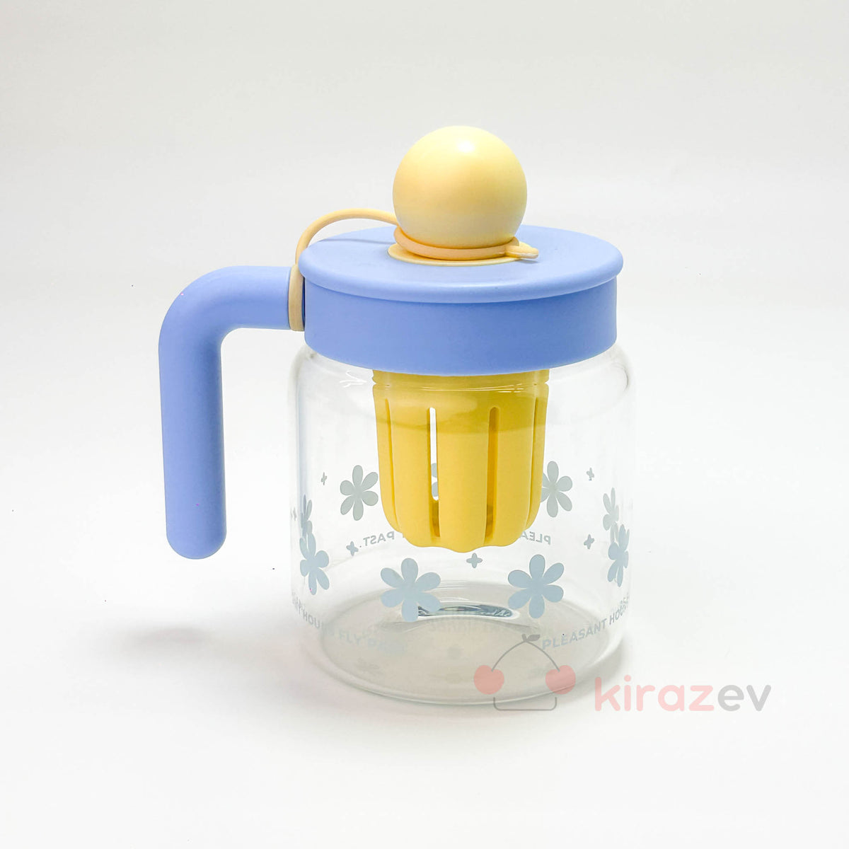 Mavi Kulplu Suluk – Pipetli Bardak