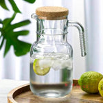 Paşabahçe Hoop Mantar Kapaklı Cam Sürahi