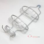 Paslanmaz Alüminyum Banyo Rafı – 3 Katlı Askılı Organizer