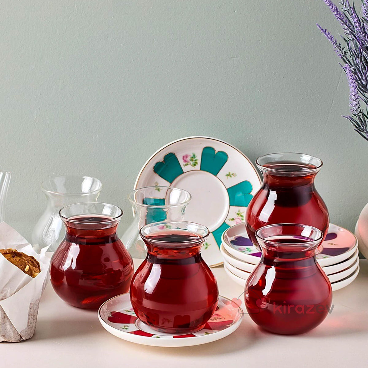 Perotti Beyoğlu 6 Kişilik Çay Seti 210 ml