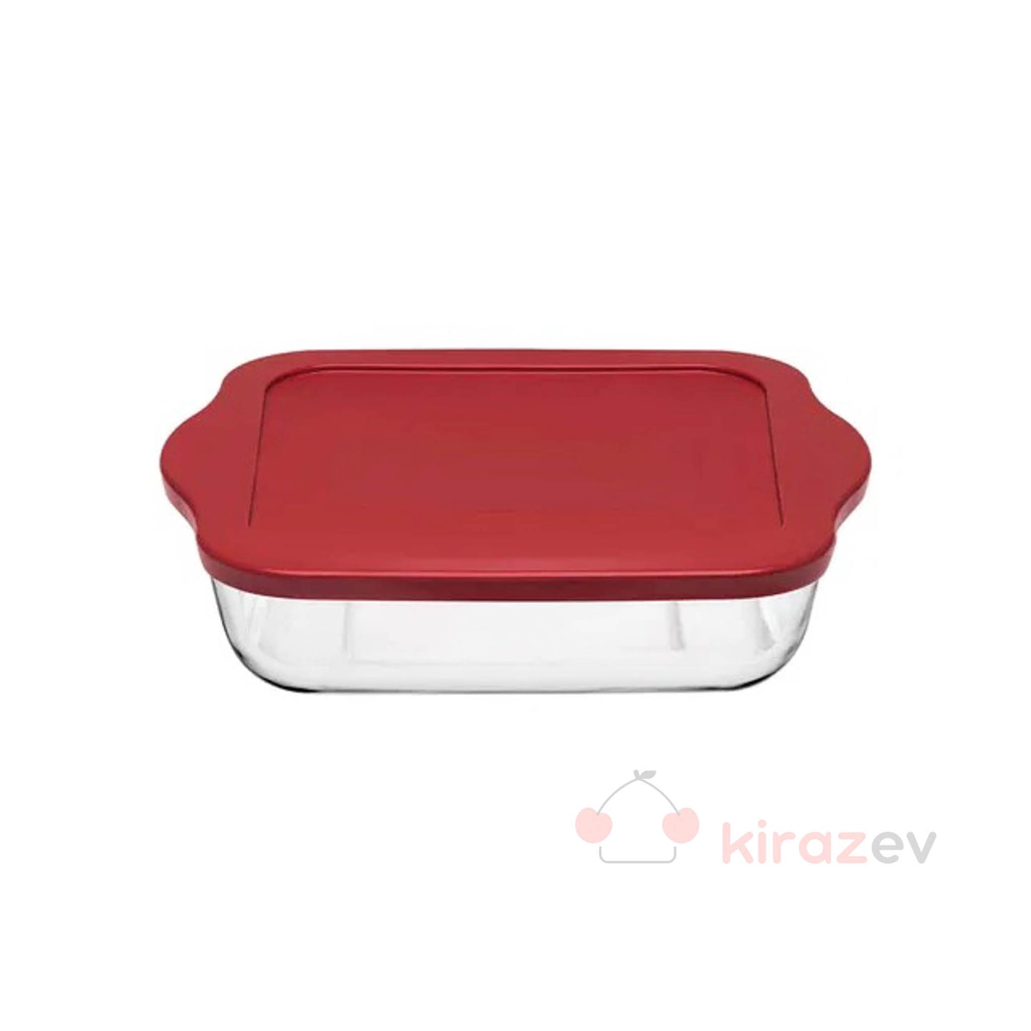 Paşabahçe Borcam Plastik Kapaklı Kare Tepsi 3200 cc