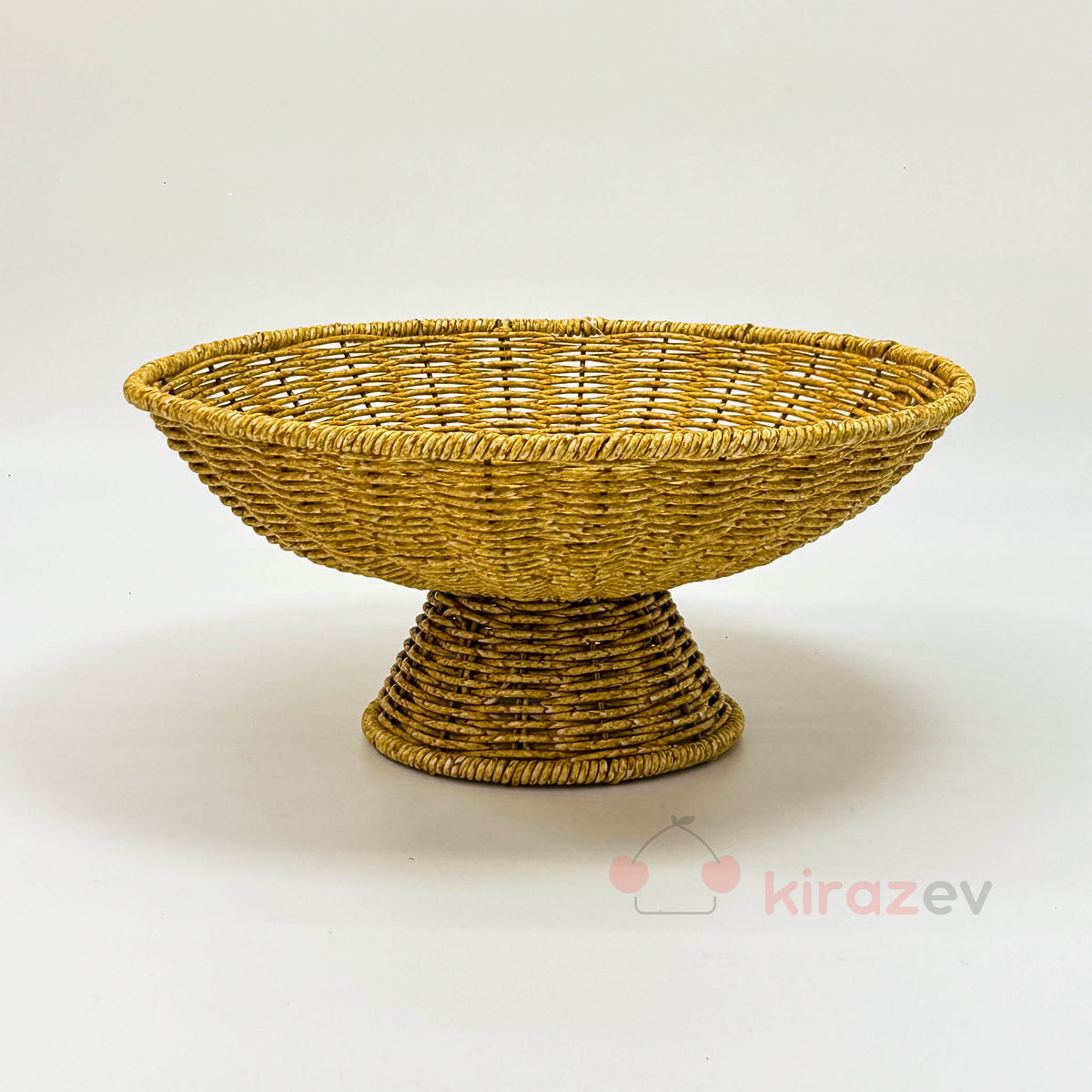 Rattan Ayaklı Yuvarlak Meyvelik