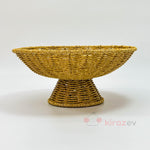 Rattan Ayaklı Yuvarlak Meyvelik