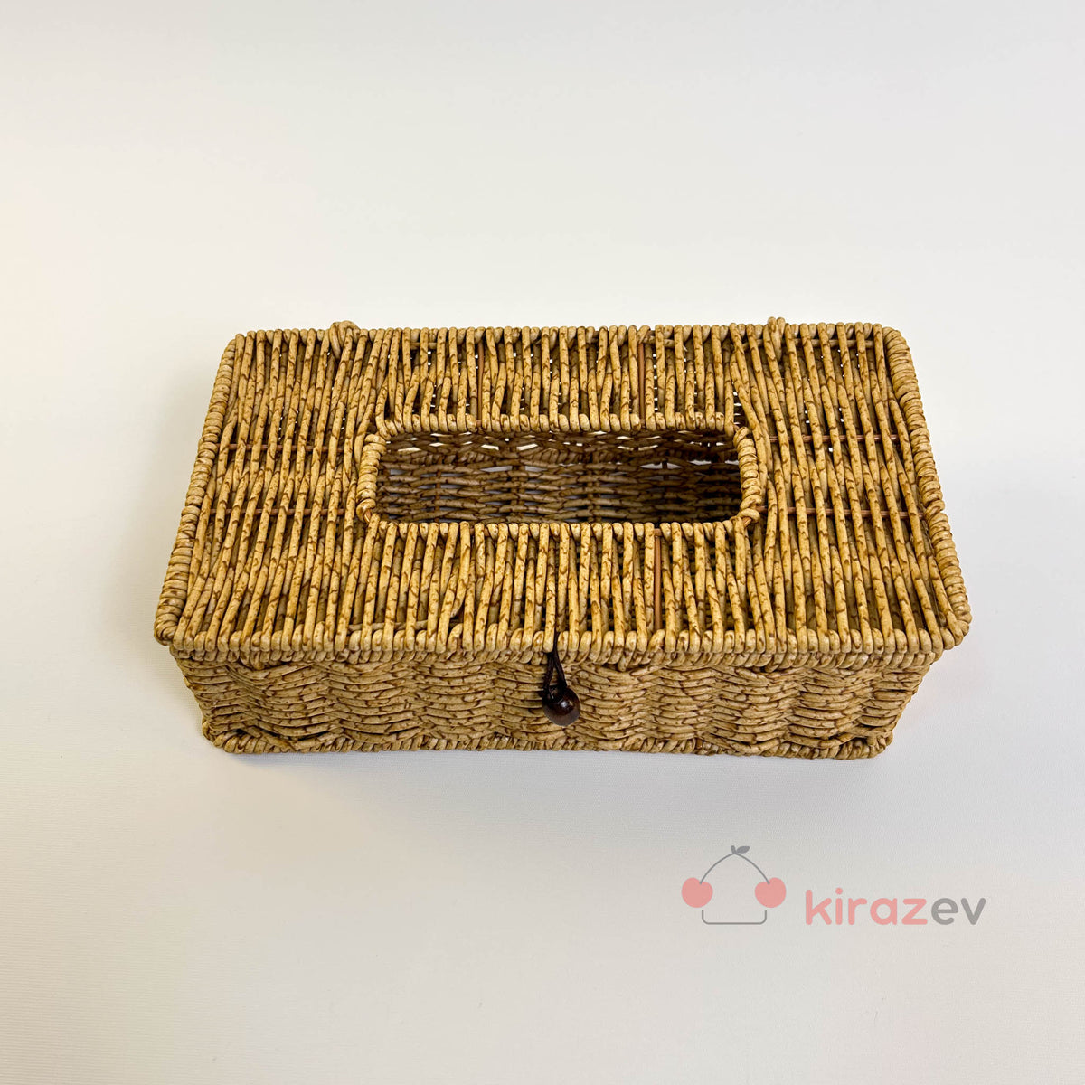 Rattan Dikdörtgen Kapaklı Peçetelik