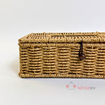 Rattan Dikdörtgen Kapaklı Peçetelik