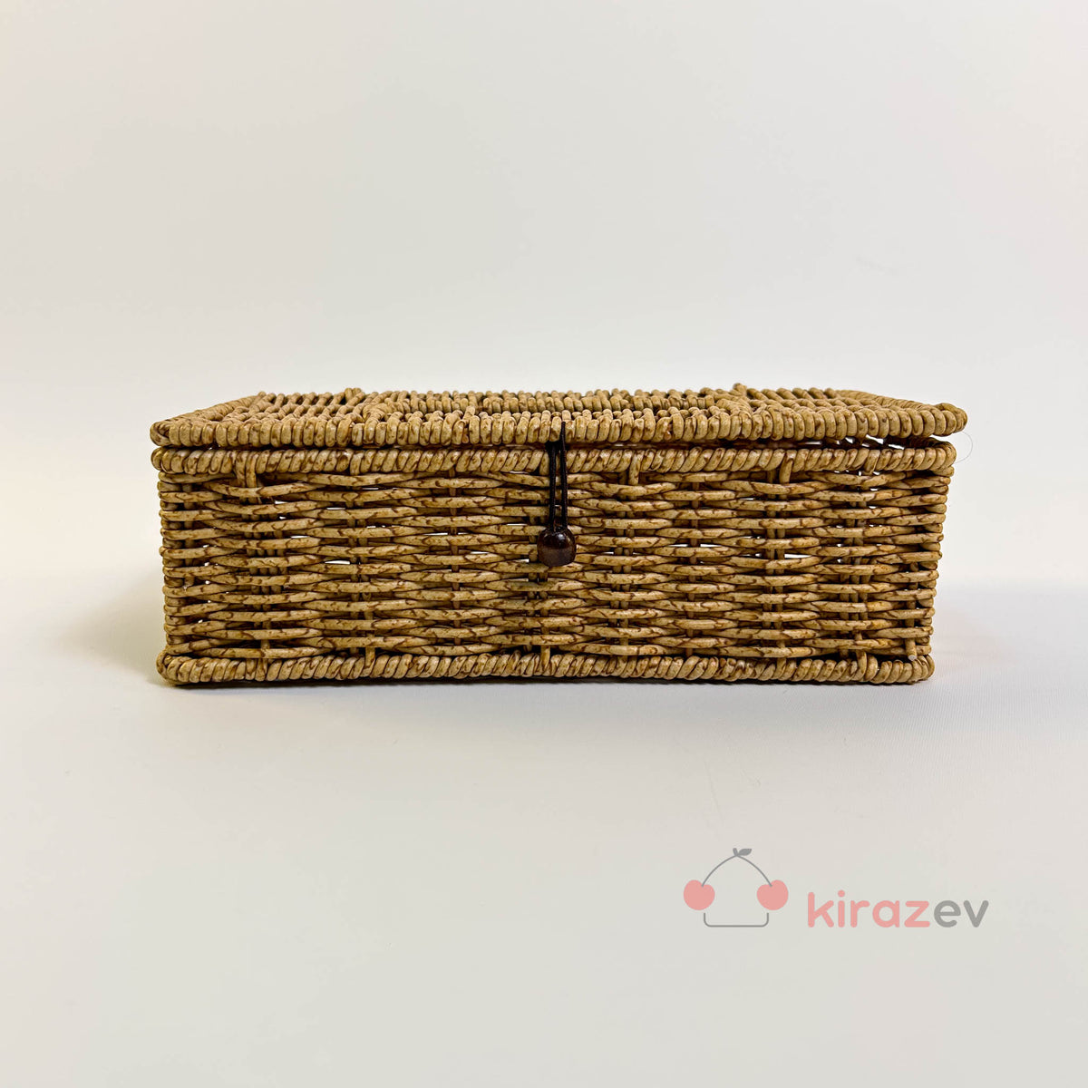 Rattan Dikdörtgen Kapaklı Peçetelik