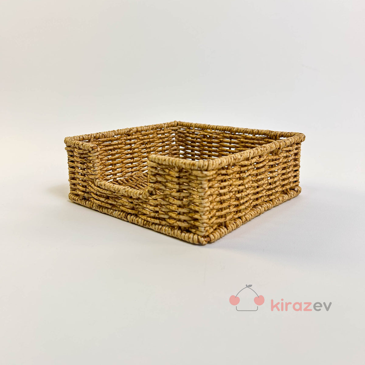 Rattan Kare Peçetelik – 18x18 cm