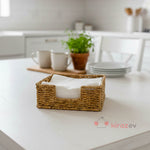 Rattan Kare Peçetelik – 18x18 cm