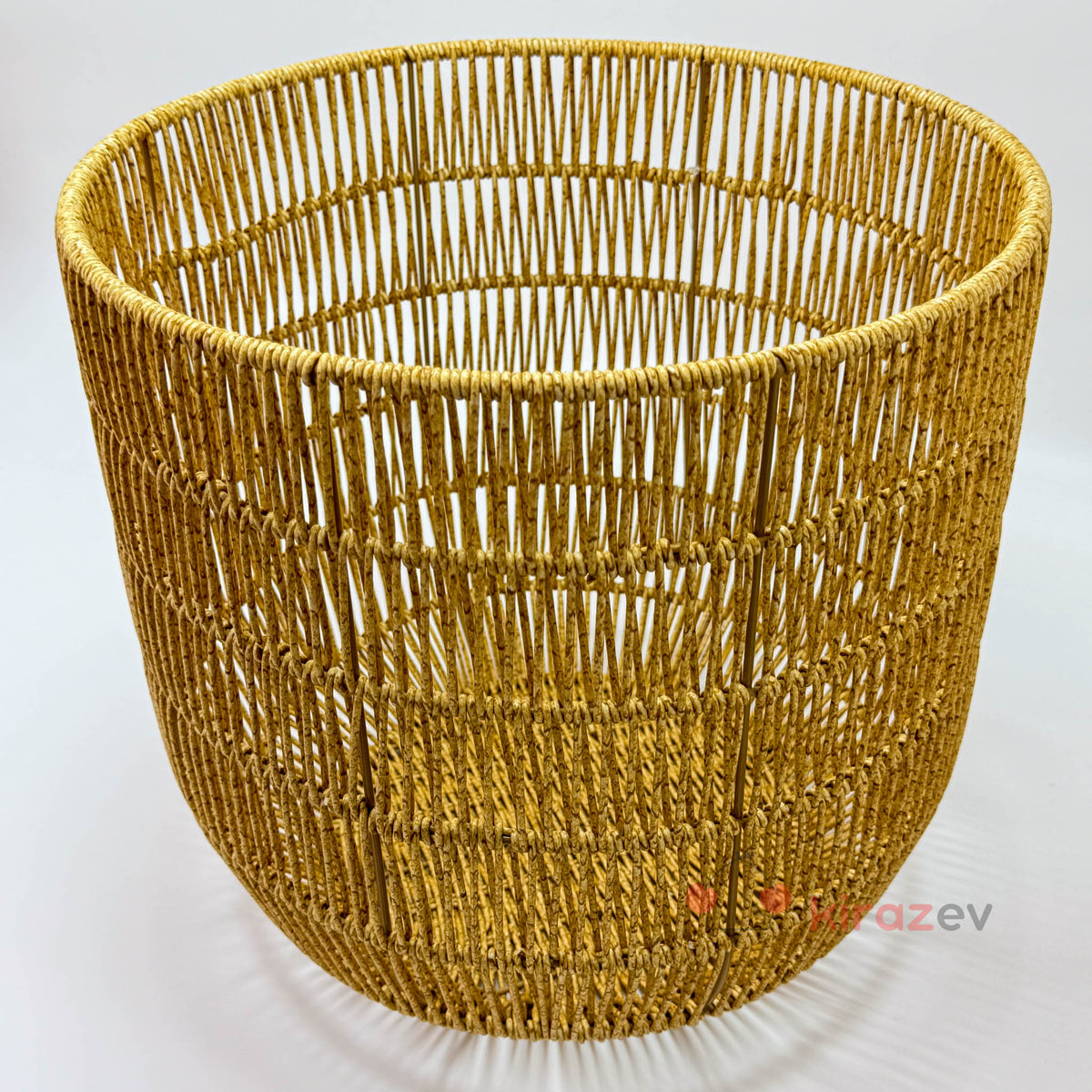Rattan Organizer Sepet Büyük Boy - Kiraz Ev