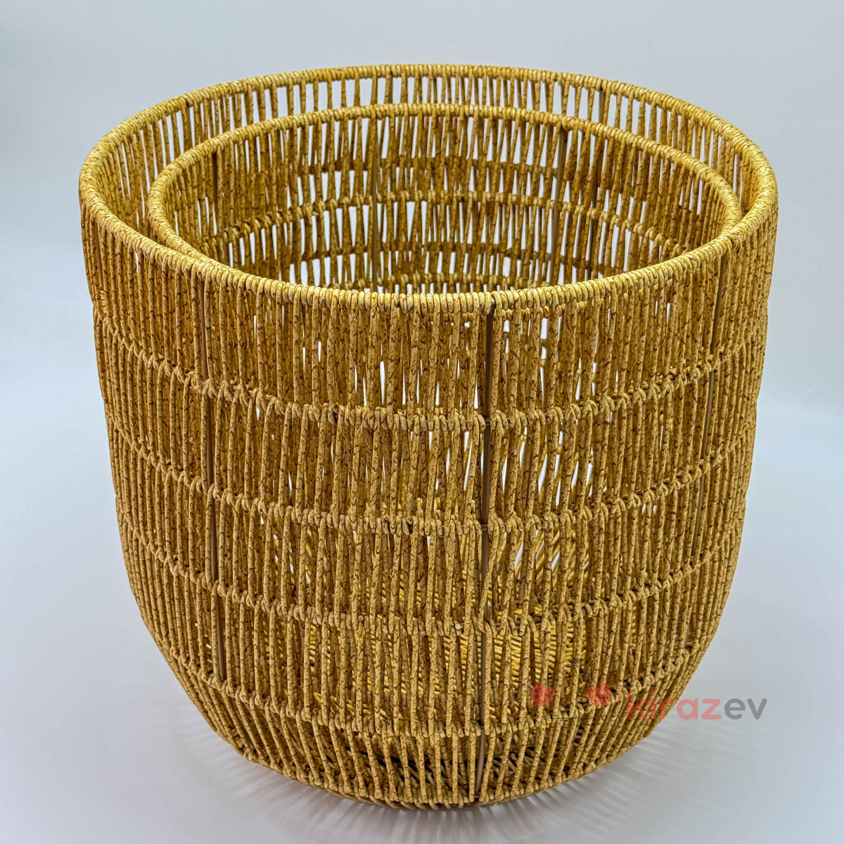 Rattan Organizer Sepet Küçük Boy - Kiraz Ev